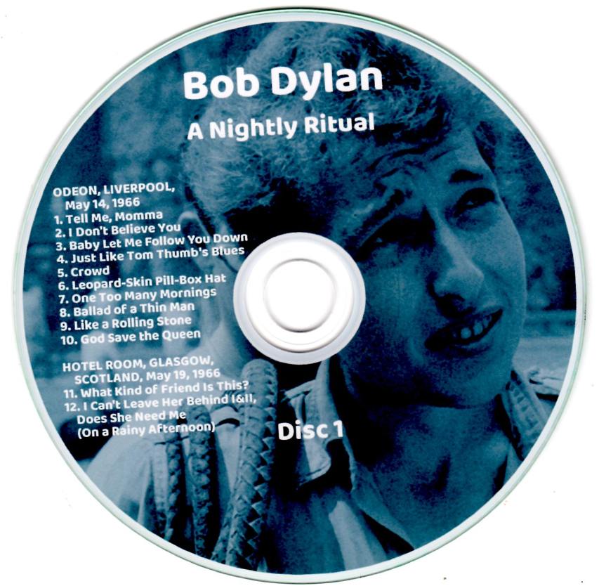 Bob Dylan: A Nightly Ritual - Odeon, Liverpool 5-14-66 + Scotland 5-19-66 + Sheffield 5-16-66 + Birmingham 5-12-66 Live Concerts (2CD) - Image 3