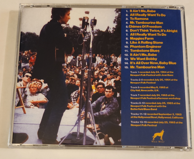 Bob Dylan: Folk Rogue 1964-1965 Live Concerts Compilation (1CD) - Image 2