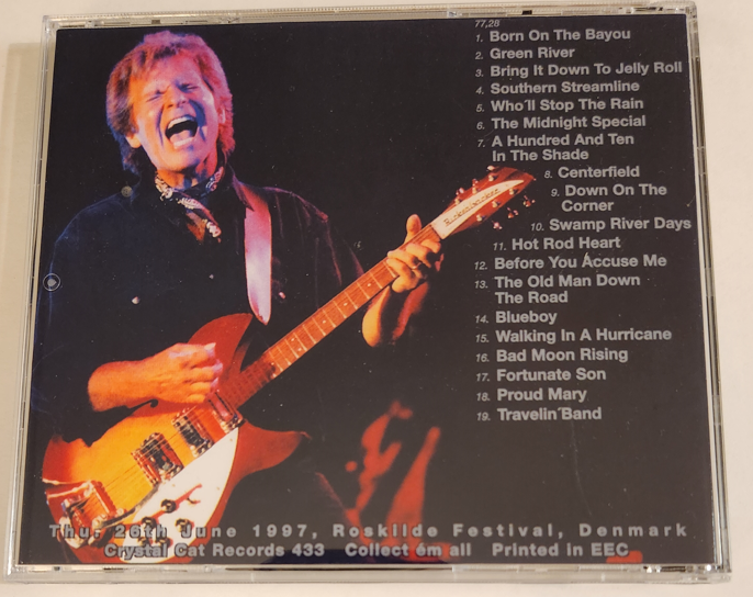 John Fogerty: Roskilde 1997 Roskilde Festival, Denmark June 26, 1997 Live Concert (1CD) - Image 2