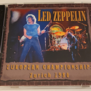Led Zeppelin: The European Championship: Zurich 1980 - Hallenstadium, Zurich, Switzerland June 29, 1980 Live Concert (2CD)