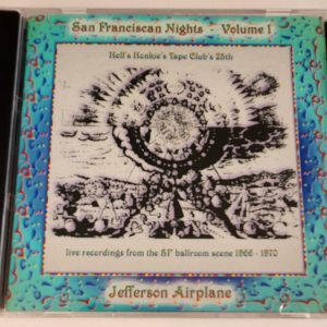 Jefferson Airplane: San Franciscan Nights - Fillmore, San Francisco, CA February 4, 1967 Live Concerts (1CD)