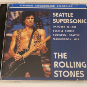 Rolling Stones: Seattle Supersonic - The Kingdome, Seattle, WA October 15, 1981 Live Concert (2CD)