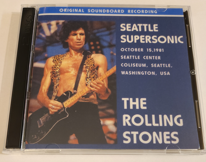 Rolling Stones: Seattle Supersonic - The Kingdome, Seattle, WA October 15, 1981 Live Concert (2CD)