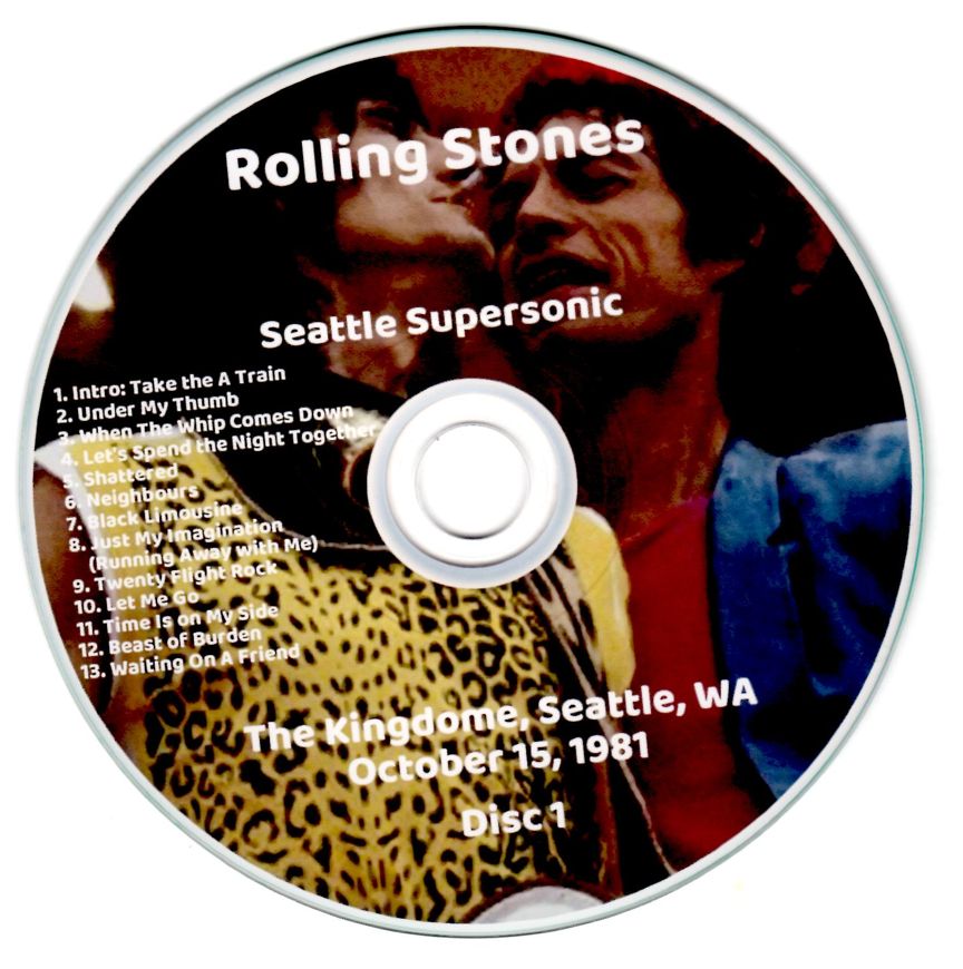 Rolling Stones: Seattle Supersonic - The Kingdome, Seattle, WA October 15, 1981 Live Concert (2CD) - Image 3