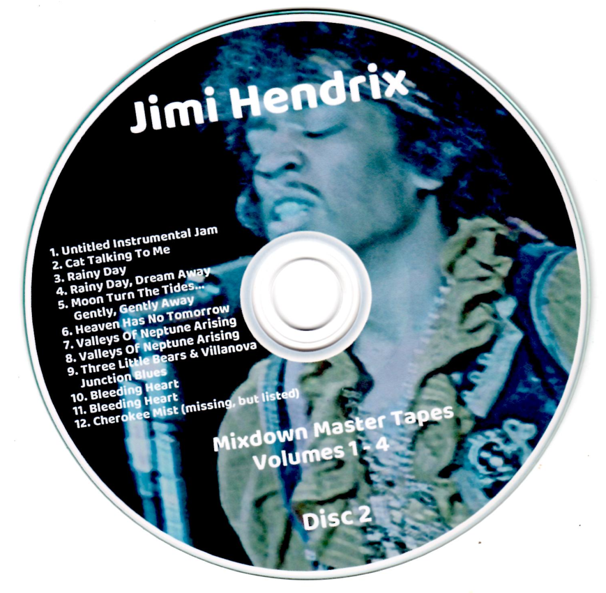 Jimi Hendrix: Mixdown Master Tapes Volumes 1 - 4 Various studio jams and outtakes 1967 - 1970 (4Single CDs) - Image 6