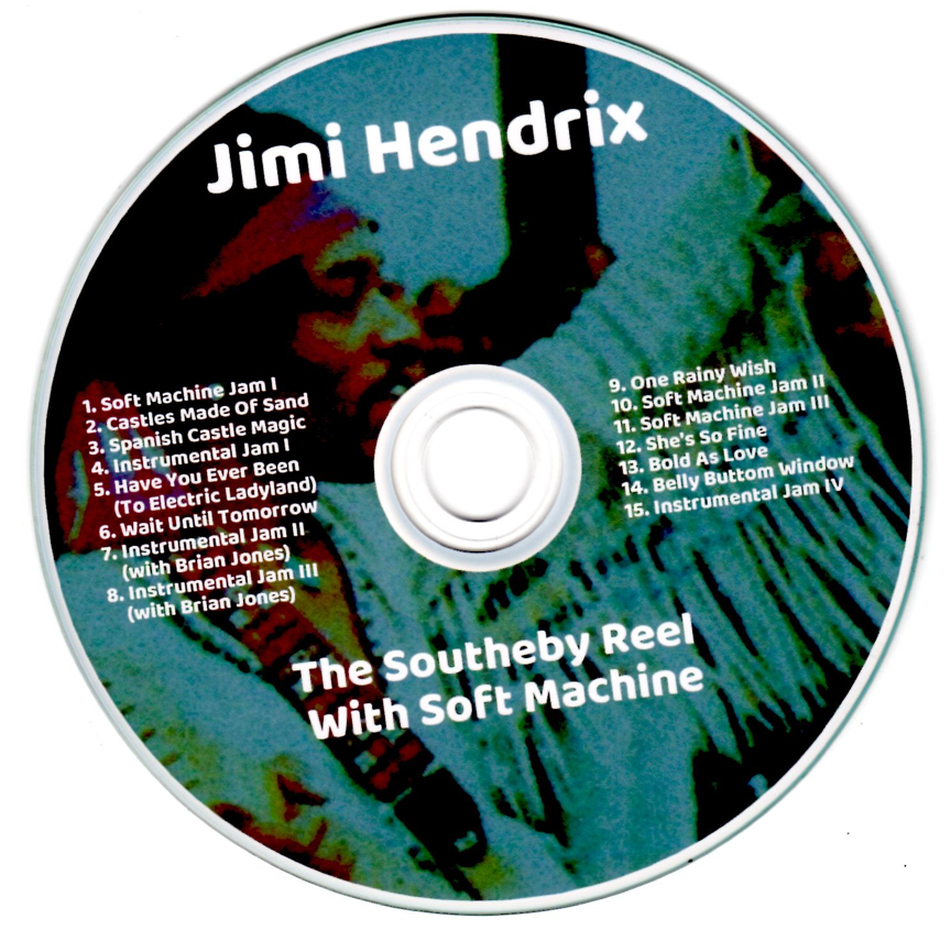 Jimi Hendrix: The Southeby Reel With Soft Machine - Outtakes 1967-68 Studio Sessions (1CD) - Image 3