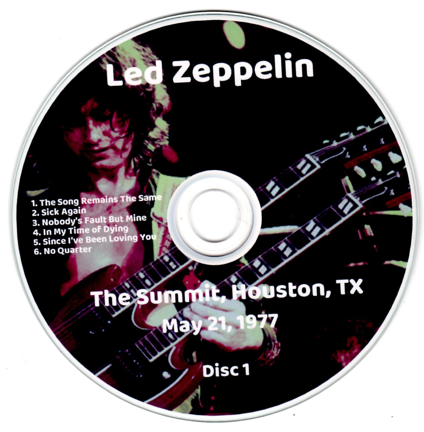 Led Zeppelin: The Dragon Snake - Upgraded The Summit, Houston, TX May 21, 1977 Live Concert (3CD) - Image 3