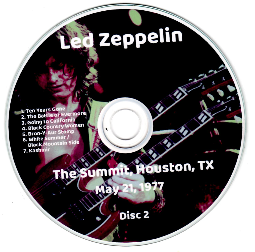 Led Zeppelin: The Dragon Snake - Upgraded The Summit, Houston, TX May 21, 1977 Live Concert (3CD) - Image 4