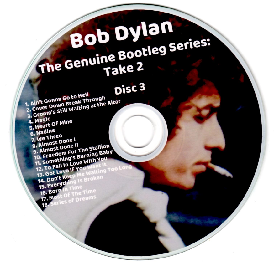 Bob Dylan: The Genuine Bootleg Series: Take 2 - Studio Sessions, Outtakes Live Concerts (3CD) - Image 5