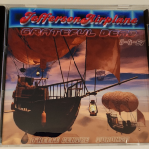 Jefferson Airplane w/ the Grateful Dead: O'Keefe Center, Toronto, Canada, August 4, 1967 Live Concert (1CD)