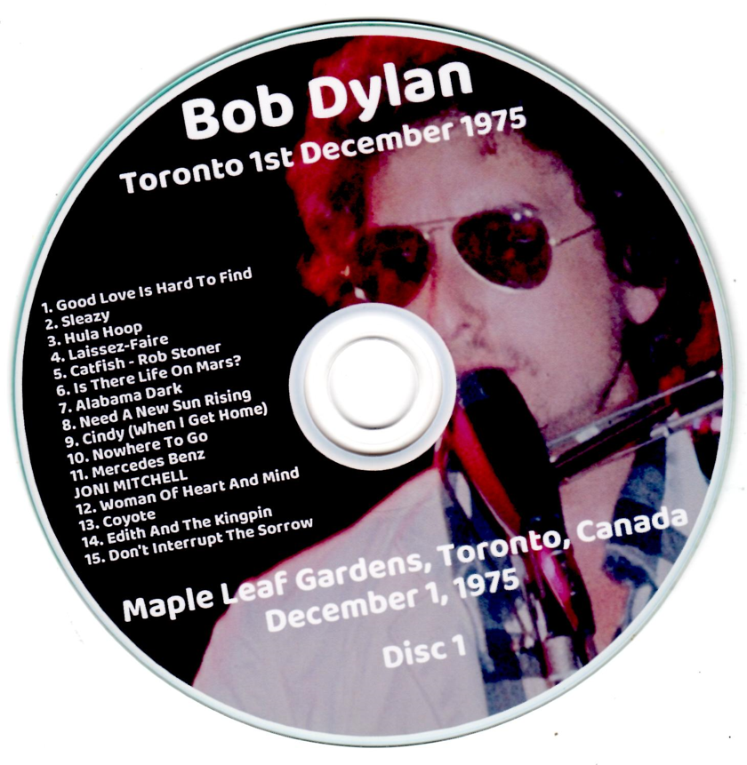 Bob Dylan: Maple Leaf Gardens, Toronto, Canada December 1, 1975 Live Concert (2 Double CDs=4CD) - Image 3