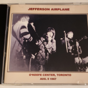 Jefferson Airplane: In Toronto - O'Keefe Center, Toronto, August 5, 1967 Live Concert (1CD)