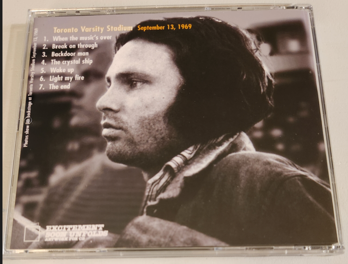 The Doors: Toronto Rock'n'Roll Revival, Varsity Stadium, Toronto, September 13, 1969 Live Concert (1CD) - Image 2
