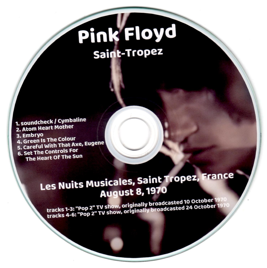 Pink Floyd: Saint-Tropez Les Nuits Musicales, Saint Tropez, France August 8, 1970 Live Concert (1CD) - Image 3