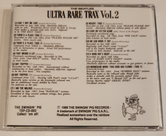 The Beatles: Complete Ultra Rare Trax - Studio Outtakes, Sessions, Demos - (8 Single CDs) - Image 5