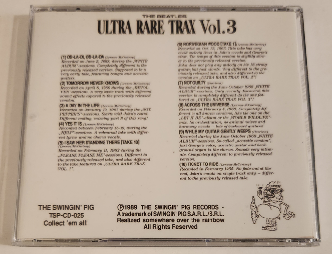 The Beatles: Complete Ultra Rare Trax - Studio Outtakes, Sessions, Demos - (8 Single CDs) - Image 8