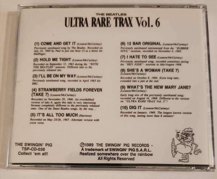 The Beatles: Complete Ultra Rare Trax - Studio Outtakes, Sessions, Demos - (8 Single CDs) - Image 17