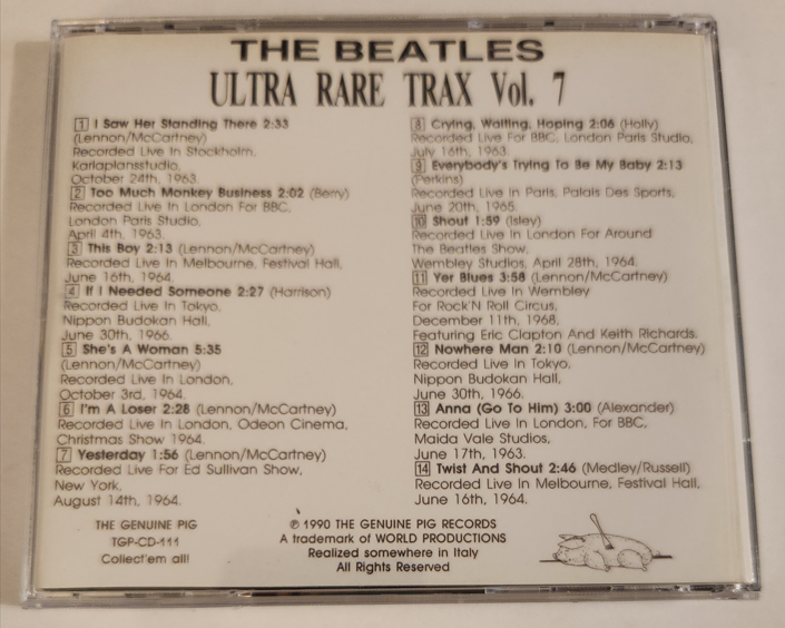 The Beatles: Complete Ultra Rare Trax - Studio Outtakes, Sessions, Demos - (8 Single CDs) - Image 20