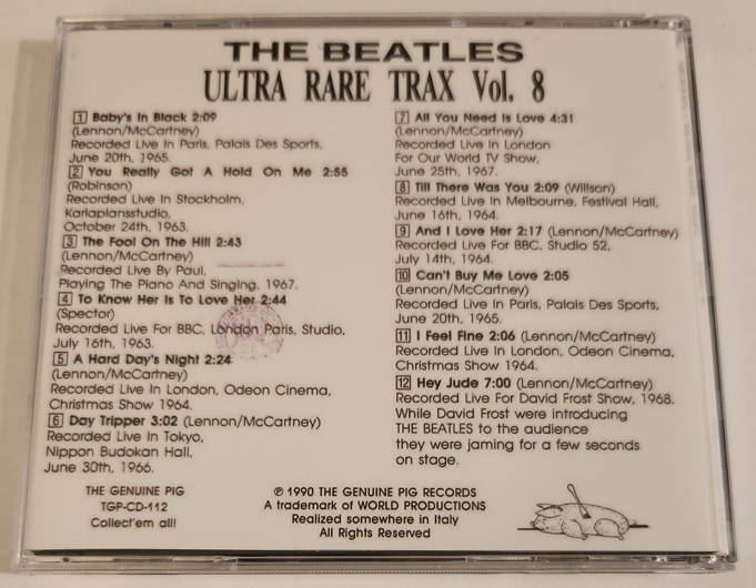 The Beatles: Complete Ultra Rare Trax - Studio Outtakes, Sessions, Demos - (8 Single CDs) - Image 23