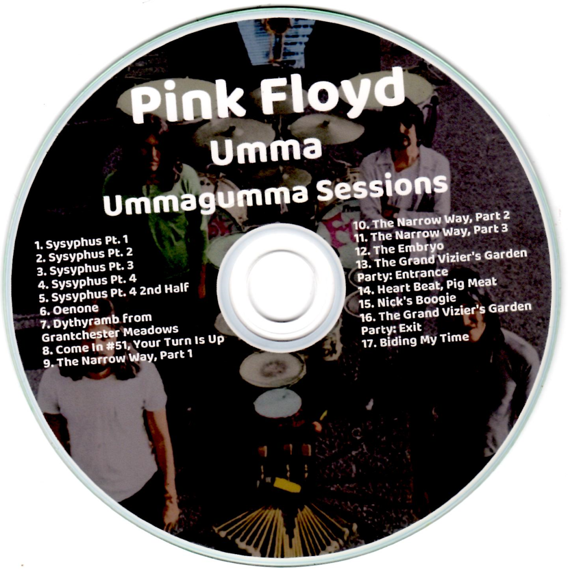 Pink Floyd: UMMA & GUMMA (Ummagumma Revisited) Studio Sessions Outtakes Demos (1 Single + 1 Double CD=3CD) - Image 3