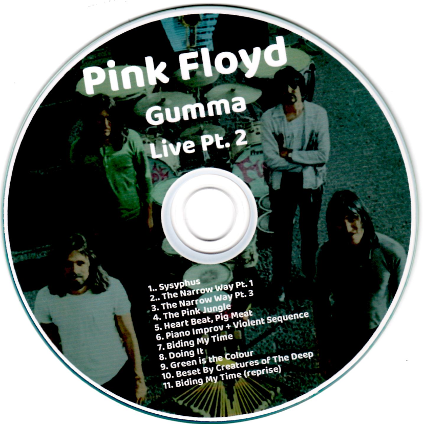Pink Floyd: UMMA & GUMMA (Ummagumma Revisited) Studio Sessions Outtakes Demos (1 Single + 1 Double CD=3CD) - Image 7