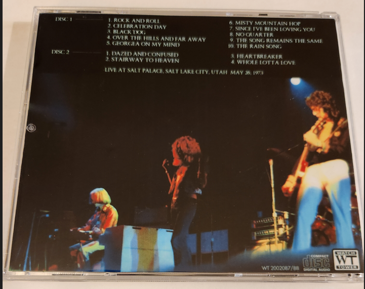 Led Zeppelin: Salt Lake City 1973 - Salt Palace, Salt Lake City, UT May 26, 1973 Live Concert (2CD) - Image 2