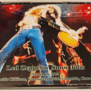 Led Zeppelin: Snow Jobs Pacific Coliseum, Vancouver, British Columbia March 19, 1975 Live Concert (3CD)