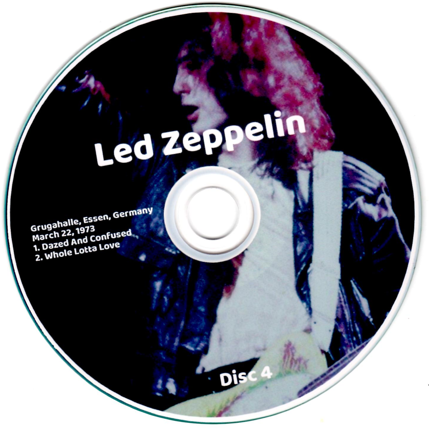 Led Zeppelin: A Soundboard Platter - Austria 3-16-73 + Germany 3-19-73 + Scotland 1-27-73 + Germany 3-21-73 Live Concerts (4CD) - Image 6