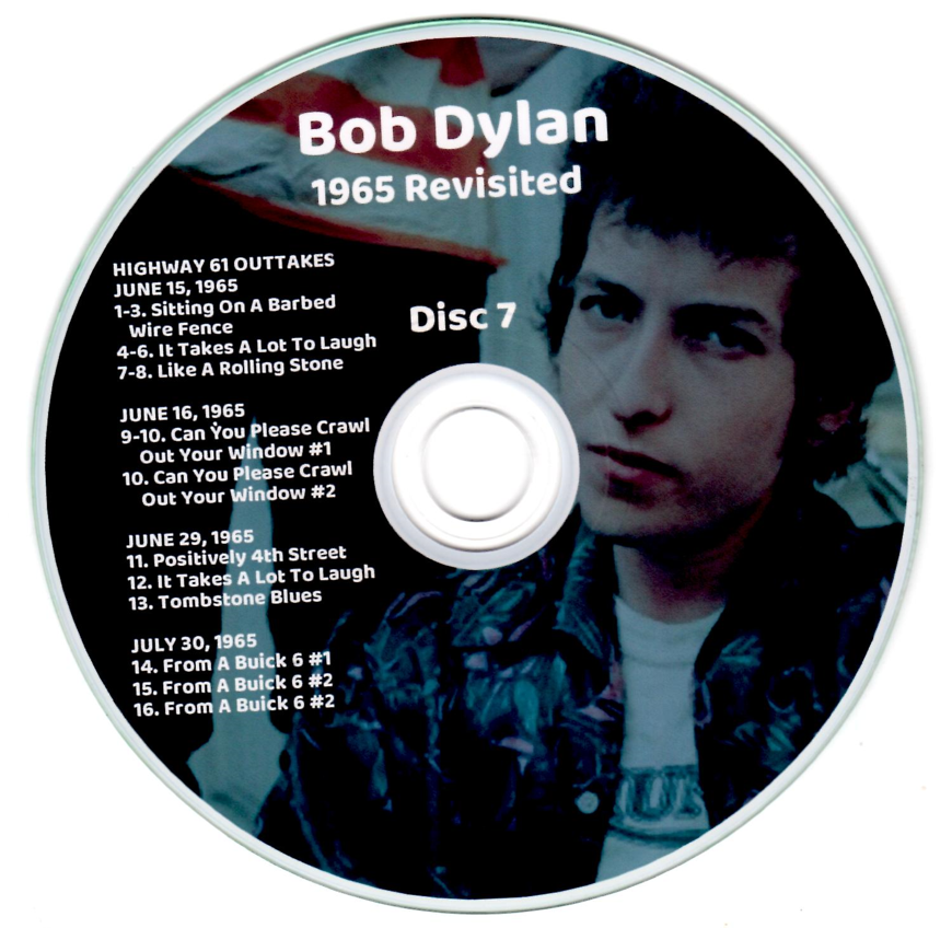Bob Dylan: 1965 Revisited - Original 10CD version of Great Dane bootleg set - Studio Sessions, Demos Outtakes (4 Single CDs + 5 Double CDs=14 CDs) - Image 19