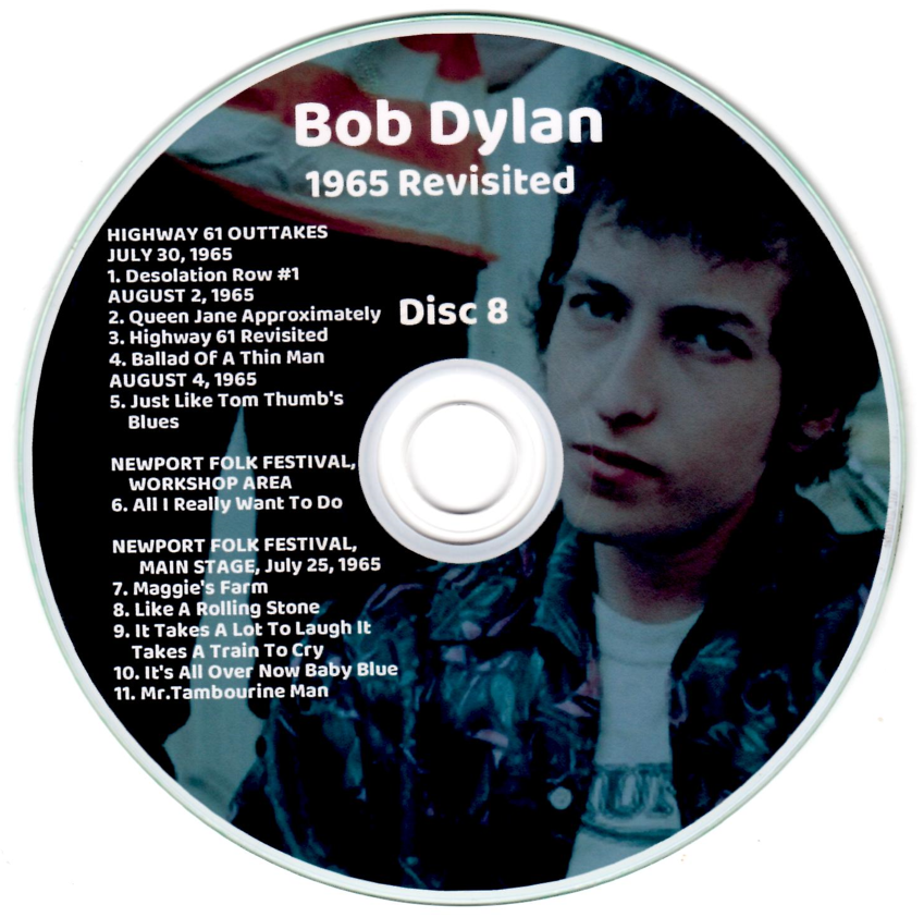 Bob Dylan: 1965 Revisited - Original 10CD version of Great Dane bootleg set - Studio Sessions, Demos Outtakes (4 Single CDs + 5 Double CDs=14 CDs) - Image 20