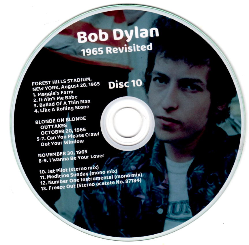 Bob Dylan: 1965 Revisited - Original 10CD version of Great Dane bootleg set - Studio Sessions, Demos Outtakes (4 Single CDs + 5 Double CDs=14 CDs) - Image 24