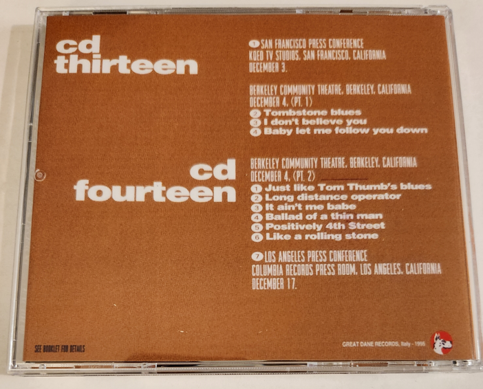 Bob Dylan: 1965 Revisited - Original 10CD version of Great Dane bootleg set - Studio Sessions, Demos Outtakes (4 Single CDs + 5 Double CDs=14 CDs) - Image 30