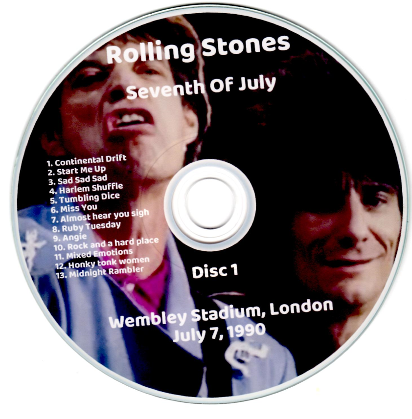 Rolling Stones: Seventh Of July Wembley Stadium, London July 7, 1990 Live Concert (2CD) - Image 3