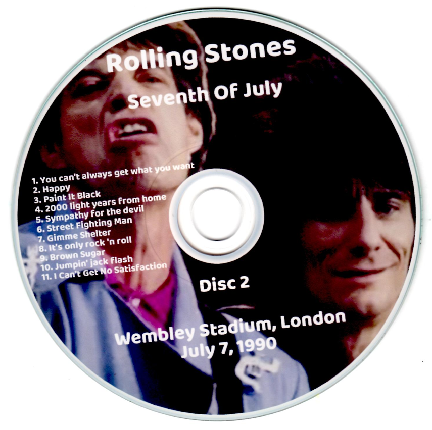 Rolling Stones: Seventh Of July Wembley Stadium, London July 7, 1990 Live Concert (2CD) - Image 4