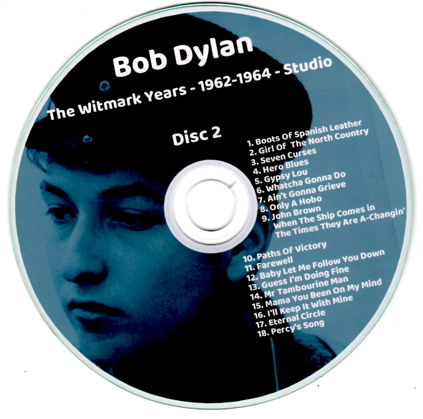 Bob Dylan - The Witmark Years - 1962-1964 - Studio Sessions Outtakes Demos (2CD) - Image 4