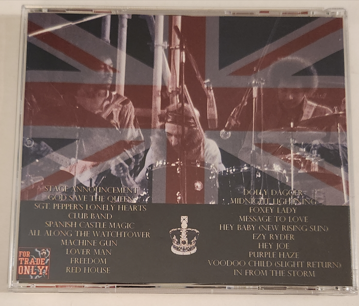 Jimi Hendrix: For the Queen - Isle of Wight Festival, East Afton Farm, Isle of Wight, August 30, 1970 Live Concert (2CD) - Image 2
