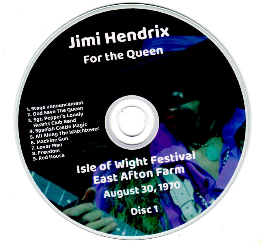Jimi Hendrix: For the Queen - Isle of Wight Festival, East Afton Farm, Isle of Wight, August 30, 1970 Live Concert (2CD) - Image 3