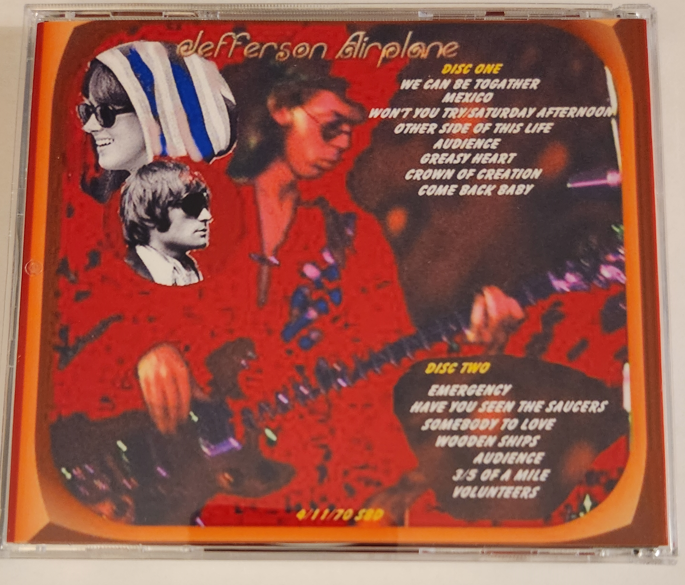 Jefferson Airplane: Winterland Ballroom, San Francisco, CA April 11, 1970 Live Concert (2CD) - Image 2