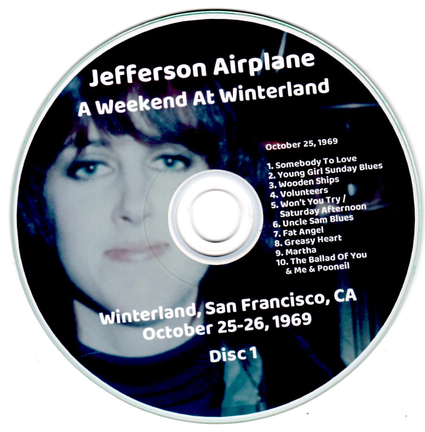 Jefferson Airplane: A Weekend At Winterland - Winterland, San Francisco, CA October 25-26, 1969 Live Concert (3CD) - Image 3