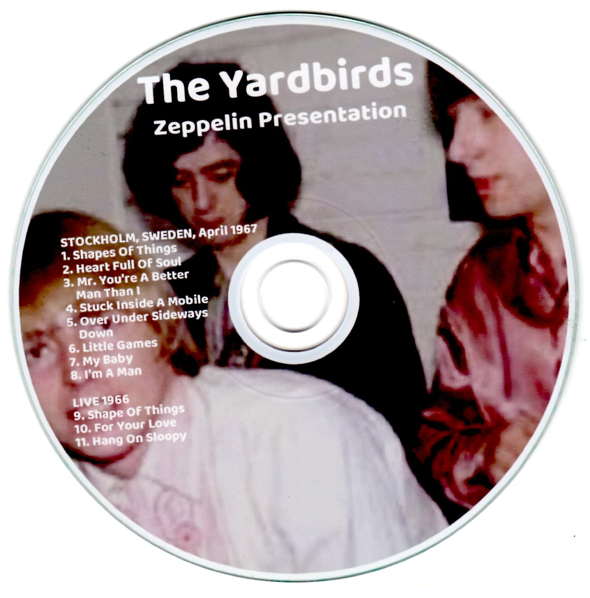 The Yardbirds: Zeppelin Presentation - Stockholm, Sweden, April 1967 + Live 1966 (1CD) - Image 3