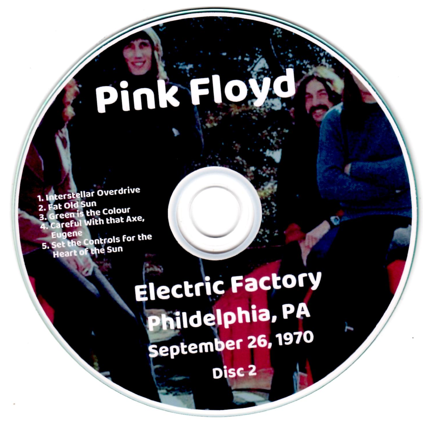 Pink Floyd: Electric Factory, Philadelphia, PA, September 26, 1970 (2CD) - Image 4