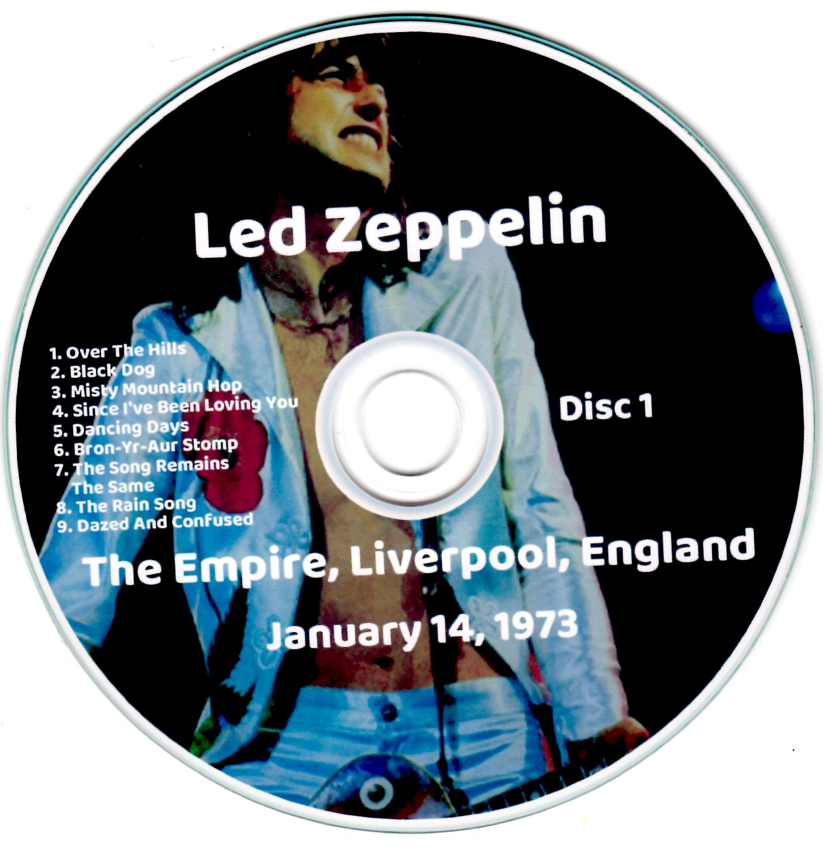 Led Zeppelin: Days Of Heaven - The Empire, Liverpool, England January 14, 1973 Live Concert (2CD) - Image 3