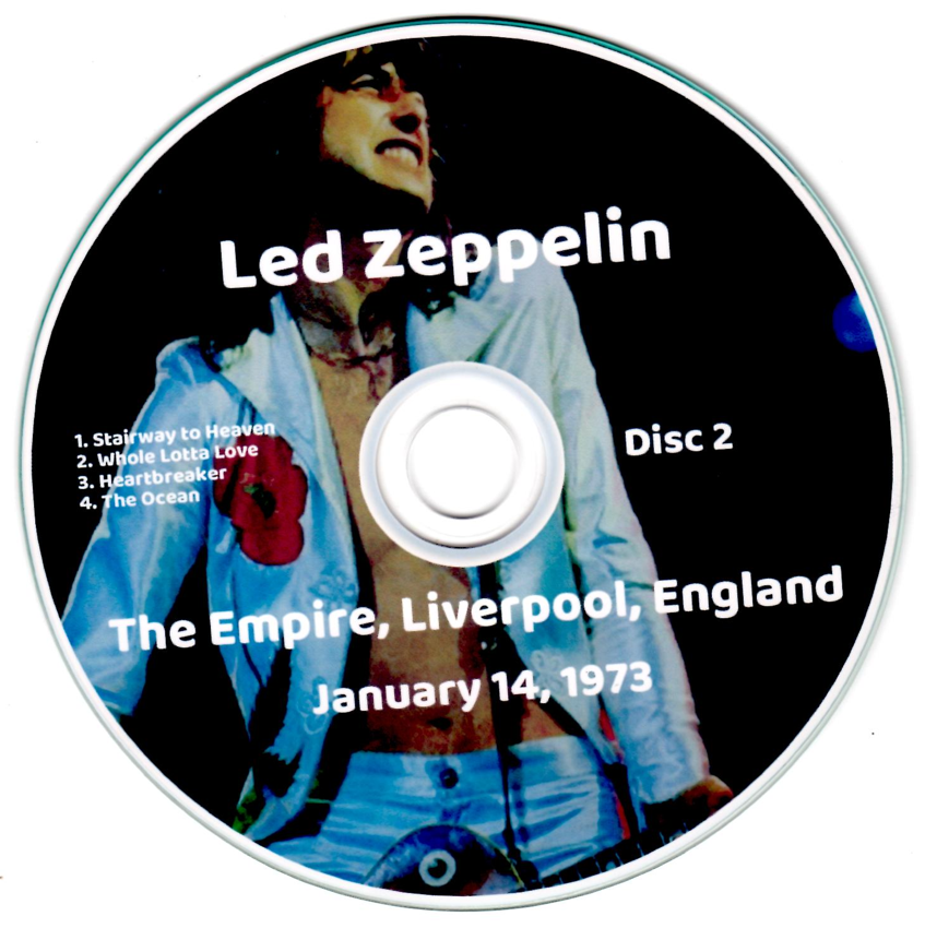 Led Zeppelin: Days Of Heaven - The Empire, Liverpool, England January 14, 1973 Live Concert (2CD) - Image 4