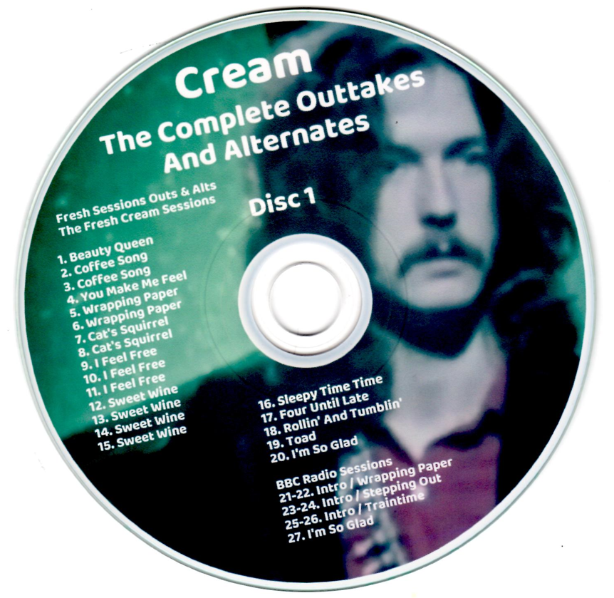 Cream: The Complete Outtakes And Alternates Studio Sessions, Demos (2CD) - Image 3