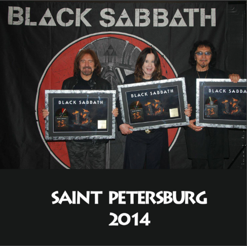 Black Sabbath: Ledovy Dvoretz, Saint Petersburg, Russia June 3, 2014 Live Concert (2CD)
