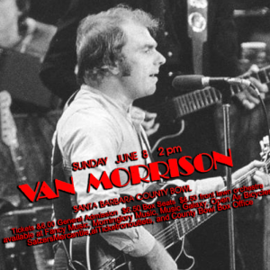 Van Morrison: County Bowl, Santa Barbara, CA June 8, 1975 Live Concert (1CD)
