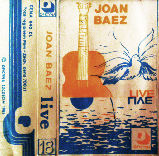 Joan Baez: Live In Poland 1985 - KUL - Katolicki Uniwersytet Lubelski, Lublin, Poland November 19, 1985 Live Concert (1CD)