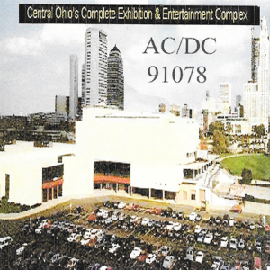 AC/DC: 91078  Veterans Memorial Auditorium, Columbus, OH September 10, 1978 Live Concert  (1CD)