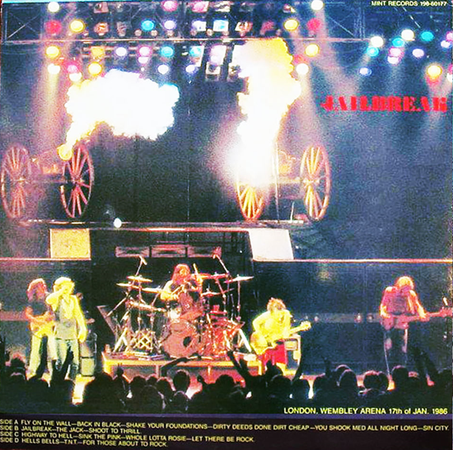 AC/DC: Jailbreak - Wembley Arena, London January 17, 1988 Live Concert (2CD) - Image 2