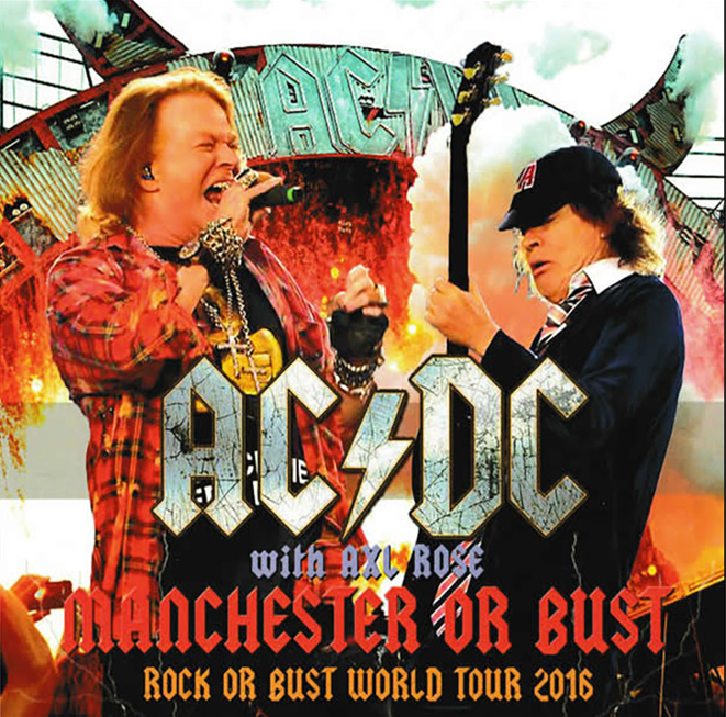 AC/DC: Manchester Or Bust - Etihad Stadium, Manchester, England Live Concert (2CD)